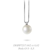 Collana Donna Oro Donna Luce in Oro bianco Perla DHPP7217.002 - DHPP7217.002